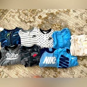 Nike Baby Footed Coverall/Sleeper